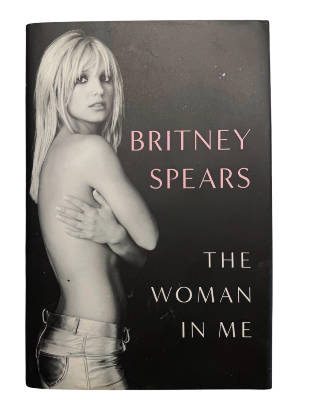 Britney Spears "The Woman in Me" Hardcover Book - Black & Pink Cover